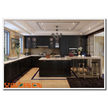 2016 Aisen Flat Laminate Gabinete de cozinha Wooden Cabinets Interior Home Design